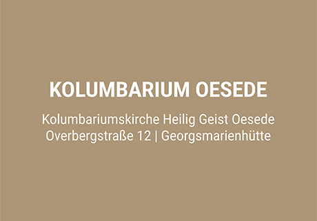 Foto Sitzbänke im Kolumbarium